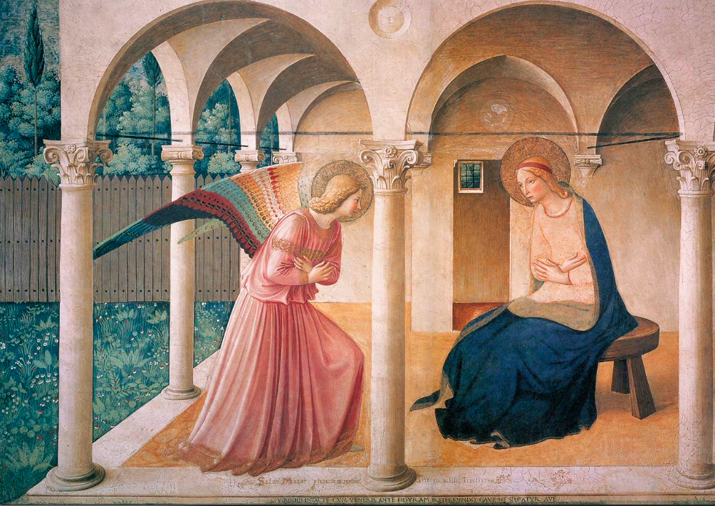 The Annunciation (ca. 1440-1445), Fra Angelico